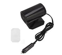 Car Heater and Cooler 2 in 1 | 150W Fast Heating for Windshield Defrost/Interior Warmth | 360° Rotation, Alloy Heating Wire (Negra)