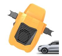 Car Heater - Portable 12 V Defroster Fan, Quick Heating Auto Device, Plug In Engine Warmer with Strong Airflow, Lightweight Compact Design | for SUV Truck RV Tractor Trailer Winter Driving Safety