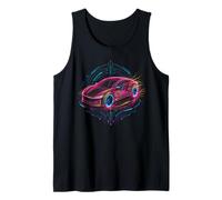 Car Hologram Electric Vehicle Futuristic Technology Camiseta sin Mangas