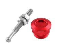 Car Hood Pins Kit - Aluminum Quick-Release Button Latch Set, Durablee Small Hood Lock Device, Multifunctional Engine Cover Security Instrument | Compact Automotive Accessory, Professional Workshop