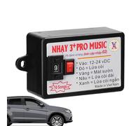 Car Horn Controller, Electric Speaker Tuner Unit with 8 Sound Effects, Automotive Horn Sound Control for Car, SUV, Truck, Vehicle Accessories