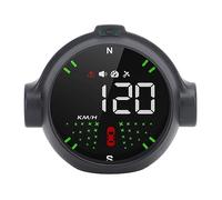 CAR HUD Digital GPS Speedometer Universal Heads Up Display LCD MPH Speedometer Speed Fatigued Diving Alert Over-Speed Alarm Time Altitude Temperature Reminder for All Cars