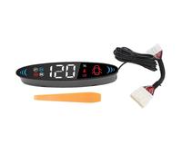 Car HUD Display for Speed, Gear, Turn Signal, Battery Power, and Door Reminder Monitor Replacement Suitable