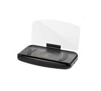 Car HUD Wireless Charger Head Up Display HD Digital Speedometer Creative Navigation Projector Phone Holder
