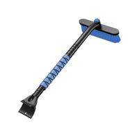Car Ice Scraper - Antideslizante extensible de mango largo para limpieza de | Snow Brush for Windshield, Ergonomic Grip, Extensible Long Handle, Heavy Duty Ice Remover, Auto Window Cleaner, Durable