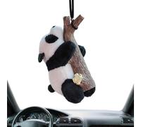 Car Interior Accessories Decor | Cute Turtle and Panda Shape Plush Doll,Exquisite for Bags Backpacks Keys Cell Phone