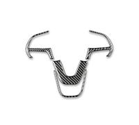 Car Interior Accessories Para Dodge Para Challenger 2015-2023 Embellecedor Para Volante De Coche Pegatina De Fibra De Carbono Suave Interiores De Coche(Type B)