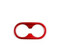 Car Interior Accessories Para Hyundai Para Elantra Para CN7/CN7 N 2024 2025 ABS Asiento Trasero Pasajero Soporte Vasos Moldura De Cubierta Marco Interiores De Coche(Red)