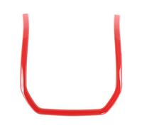 Car Interior Accessories Para Land Para Rover Para Range Para Rover Para Evoque 12-17 Volante Tiras Decorativas Cubierta Pegatinas Embellecedoras Interiores De Coche(Red)