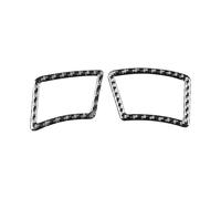 Car Interior Accessories Para Serie 5 E60 2004-2010 Accesorios Panel Salpicadero Coche Salida Aire Molduras Marcos Cubierta Pegatinas Decorativas Interiores De Coche(Negro)