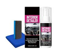 Car Interior Cleaner - 4x14.9cm Multipurpose Interior Maintenance Spray, Automotive Cleaning Solution, Leather Vinyl Upholstery Protector, Dashboard Care | Vehicle Detailing Spray For Cars Trucks