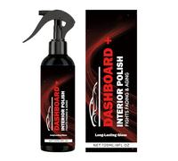 Car Interior Detailing Spray, 120ml Vehicle Polishing Cleaner, Interior Renovation Spray for SUV, Sedan, Truck, or RV, Dashboard, Seats, and Garage Use, Restores Shine, Removes Dust and Grime