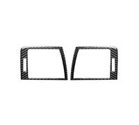 Car Interior Molduras para BMW E46 Accesorios 3 Series 1998-2004 Fibra Carbono Interior Salida Ventilación Cubierta Embellecedora Pegatina para Salpicadero Auto Consola Coche Decorativo