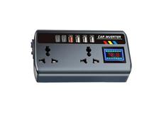 Car Inverter Converter 12V/24V To 220V Fast Charging Ports Portable Automotive Charger Inverter 3 USB Ports Vehicle Inverter