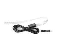 Car Invisible Am FM Radio Extensión Antena Vehículo Montaje Interno Alta Ganancia de 25 dB Recepción 48 860 MHz Frecuencia de Trabajo 1 8m Cable ABS Instalación fácil para Todos