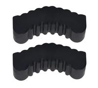 Car Jack Stand Pads - 2 Pieces Non-Slip Heavy Duty Protector | Jack Pad Support Adapters | Rubber Chassis Rail Protectors, Anti-Slip For Car Lifts, Garage Repair Workshop Tire Change, 3-Ton