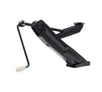 Car Jack, Z-Type Lift Tool, Portable Support Stand 13.98x2.76x3.15 Inches, Heavy-Duty Crank Handle Mechanism, Compact Steel Frame Design, Tire Change for SUV Garage RV Roadside