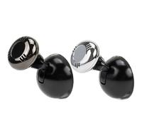 Car Joystick Starter, One Touch Start Lever, Car Push to Start Button Rocker, Car to Start Joystick, Automotive One-Touch Start Button Starter Cover Decorative Accessories (Black+Silver)