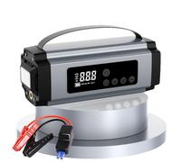 Car Jump Starter 600A Compresor de Aire Portátil 150PSI Inflador de Neumáticos Banco de Energía Kit de Luz LED 8000mAh para Batería 12V Vehículo Booster (6000mAh)