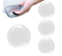Car Keyhole Sticker - 0.79x0.79 Inches Car Door Key Holes Cap | 4pcs Auto Cars Exterior Door Lock Keyhole Decal | Cars Doors Lock Keyholes Protector Stickers Trim for Câr Truck Suv