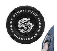 Car Keyless Start Decorative Ring - Personalized Knob Cover | Ignition Switch Concealed Protector | Push To Start Button Cover For Most Vehicles, Interior Car Accessory