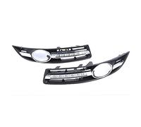Car LED Light DRL Daytime Running Lights With Fog Lamp Hole Compatible With VW Passat B6 2006 2007 2008 2009 2010(White and yellow)