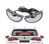 Car LED Window Lights, Automotive Eye Warning Lamp, Waterproof Energy Saving Vehicle LED Light Set, Night Driving Safety Signal Lights for Truck Sedan SUV RV, Exterior Car Window Lighting Accessory