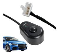 Car Light Shut Off Button - 12V Relay On Off Controller Switch With Red Green | LED Indicator Teardrop Car Headlight Fog Light Control Switch For Vehicle Lighting