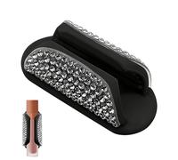Car Lipstick Holder - 1.97 Inch Silicone Lip Balm Rack | Silicone Rhinestone Organizer - Heat-Resistant and Non-Slip Keeps lip Care Items Upright and Stylish for Car Bedroom or Office