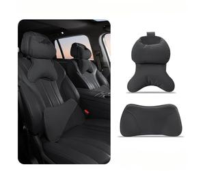 Car Lumbar & Headrest Set for Ford Mustang/Shelby 1994-2026 | Car Lumbar Pillow and Headrest Set for Ford Mustang/Shelby SN95 New Edge S197 S550 S650 GT350 GT500 1994-2026