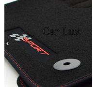 Car Lux AR02684 - Alfombras Alfombrillas a Medida para Seat Leon 4 IV KL Sport Edition Desde 2020-