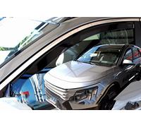 Car Lux AR06854 - Derivabrisas Deflectores de Viento Delanteros para Niro II Desde el año 2022 hasta Hoy