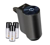 Car Machine - Intelligent Diffuser Device, 3 Level Scent Control, Ultrasonic Oil Humidifier, Portable Design | Vehicle Home Office Aromatherapy, Ideal for Air Freshening Relaxing Stress Relief C