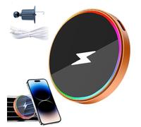 Car Magnetic Wireless Charging Phone Holder - Fast Charging Air Vent & Dash