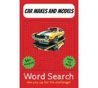 Car Make and Model Word Search Puzzle Book: Word Searches with Easy to Read Print about Vehicle Makes and Models | 6x9 inches, 110 pages | 50+ Puzzles ... Free Time to enjoy a fun series of puzzles.