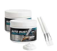 Car Metal Rust Repair Paste,Auto Rust Repair Paste with Brush,30g，1 | Metal Rust Protection White Repair Paste,Repair & Prevent Corrosion,Long-Lasting Protection,for Chassis,Door Seams and Other