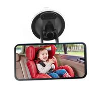 Car Mirror Baby Rear Facing Seat,HD 5.12 * 2.57" 360°Rotatable&Vacuum Suction Cup Mount Baby Car Mirror for Windshield,Dashboard,Ideal Preferred Rear View Mirror for Parents