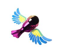 Car Mirror Decor - Flying Bird Decoration | 14x8.5x5cm ABS Dashboard Ornament with Wind Powered Motion, Lightweight Accessory with Dynamic Style, Hood Roof Trunk Mirror Decor