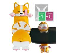 Car Mirror Diffuser, Dog-Shaped Aromatherapy Pendant for Rear View, Creative Hanging Air Freshener Accessory, Scented Decorative Ornament for Vehicle Interior, Present for Pet Lovers