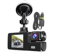 Car Monitor Camera - 1080P Double Lens Car Recorder for | Full HD Channel with High Speed Processor & Wide Angle Lens for Sedans, SUVs, and Commercial Fleets