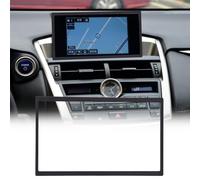 Car Mounting Frame - Double Din Radio Fascia, Universal Stereo Installation Trim, 178x100mm Inner + Rigid ABS , Anti Bump Player Protector Component - For 7 Inch Display & 2 Din Head Unit