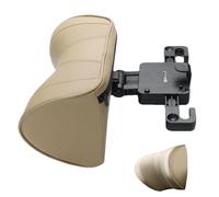 Car Neck Pillow Headrest - Adjustable 3D Slow Rebound Pillow, Soft Breathable Skin Friendly Design With Comfortable Support | Convenient Vehicle Accessory For Travel Commuting Driving Comfort Interior