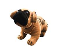 Car Nodding Dog Ornament | Shaking Puppy Dashboard Statue | Dog Dashboard Craft | Nodding Dog Car Decoration | Shaking Dog Ornament | Crafted Exterior For Passengers
