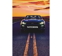 Car Notebook: Motor Vehicle Petrol Heads Book For Taking Notes, Perfect Gift For Dad For Fathers Day, Brother For Birthday, School, College, Uni, 6x9" College Ruled Pages