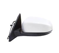 Car Outside Side Rearview Mirror Assembly Compatible For Jeep Compass 2017 2018 2019 2020 2021 Auto Electric Folding Heating Turn Signal(Only Left 5 Wire-01)