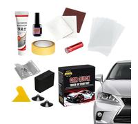 Car Paint Repair Kit - 10ml Quick Drying Scratch Remover Restorer Solution, Vehicle Touch Up Tool | Long Lasting Color Repair Formula Coating, Suitable For Car Exterior Bumper Door
