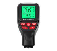 Car Paint Thickness Gauge - 3.35 Inch Automotive Coating Tester | Coating Measurement Tool - Compact 0-2000um FE NFE Meter with High Accuracy Battery Indicator Ideal for Car Paint Inspection