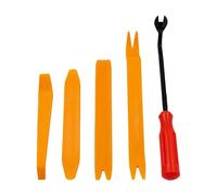 Car Panels Removal Tools, Panel Popper Tool, 5 Piece Pry Stick Set with Interior, Trim Tools for Truck, Rv, Dashboard, Wheel Hub, Audio Component and Bodywork Modification