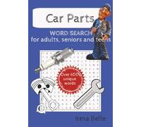 Car Parts Word search: Car Parts Word Search with easy to read book about Automotives, Mechanic tools, car parts. 6x9 inches, 110 pgs, 50+ puzzles....gift for vacations, holidays, and free times.