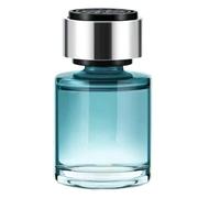 Car Perfume Freshener, Long-Lasting Auto Scent Diffuser, Aesthetic Odor Eliminator with Essential Oils, Compact Cup Holder Fit, 7x7x10cm, Refreshing Fragrance for Vehicles